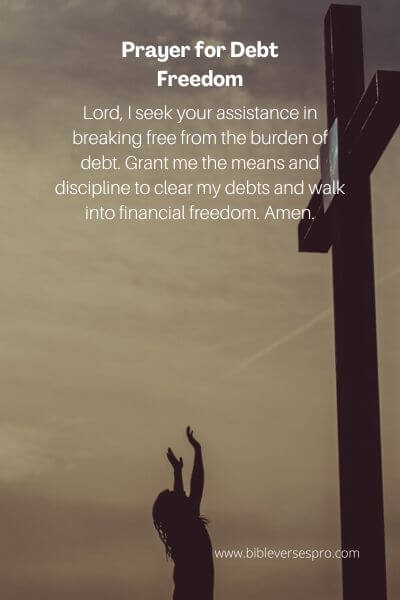 Prayer for Debt Freedom