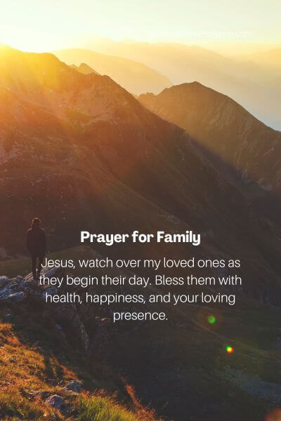 Prayer for Family