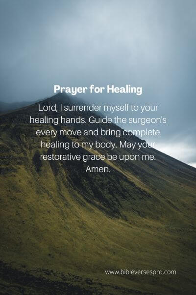 Prayer for Healing