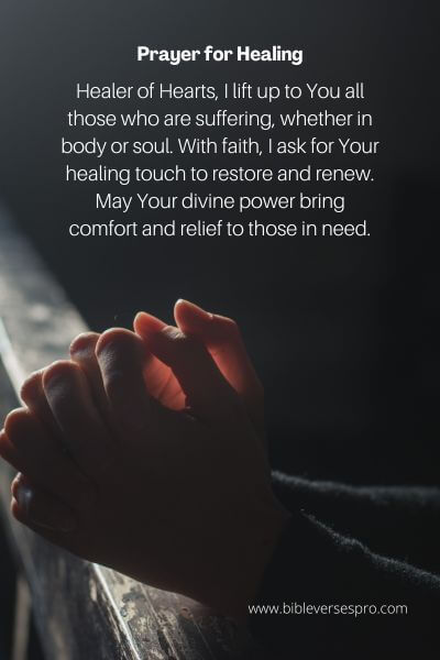 Prayer for Healing