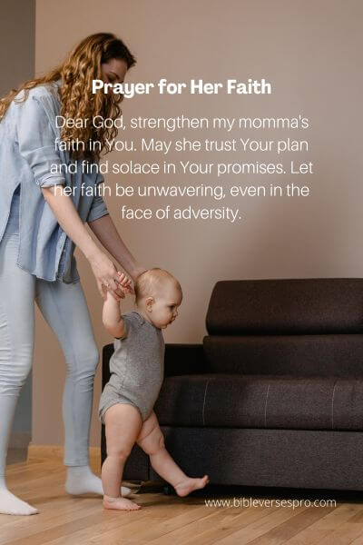 Prayer for Her Faith