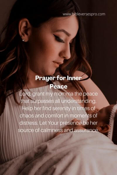 Prayer for Inner Peace