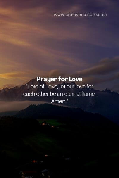 Prayer for Love