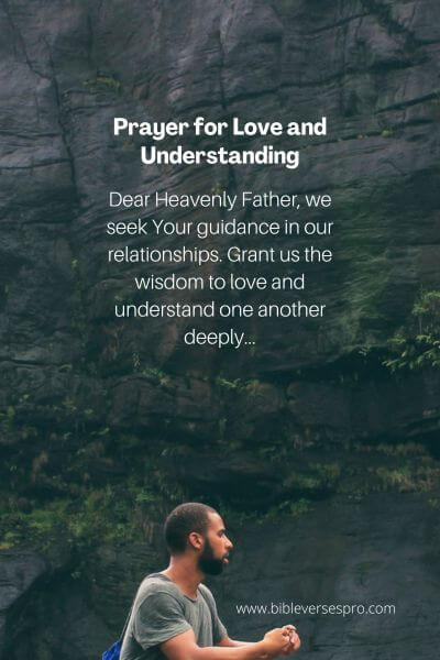 Prayer For Love And Understanding