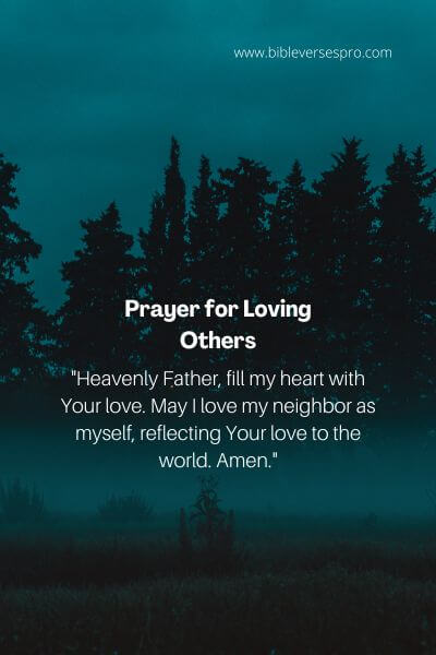 Prayer for Loving Others