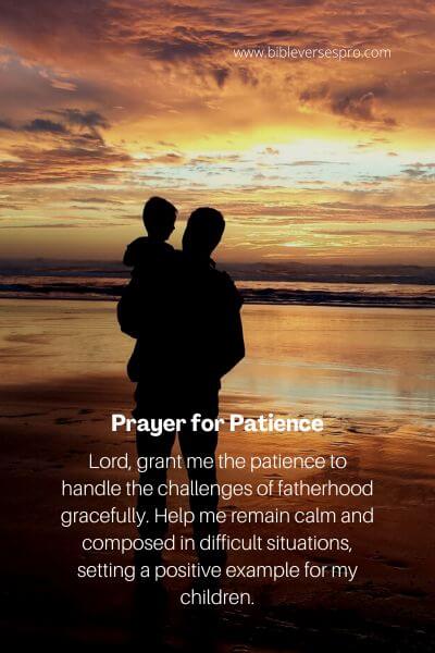 Prayer for Patience