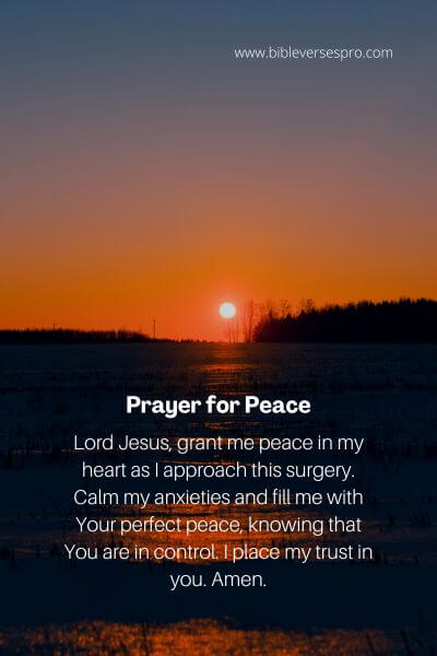 Prayer for Peace
