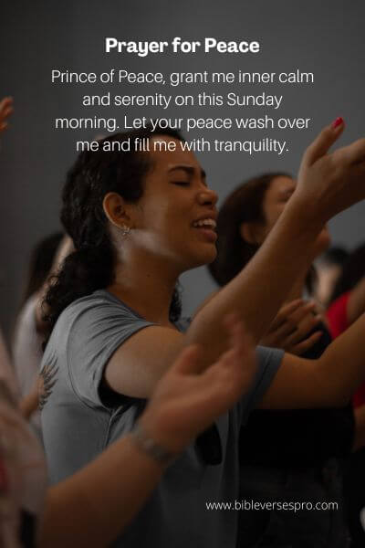 Prayer for Peace