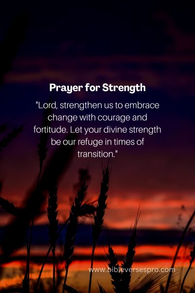 Prayer for Strength