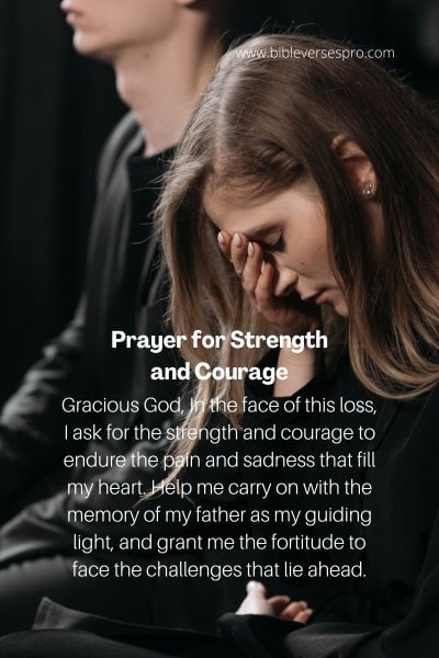Prayer for Strength and Courage