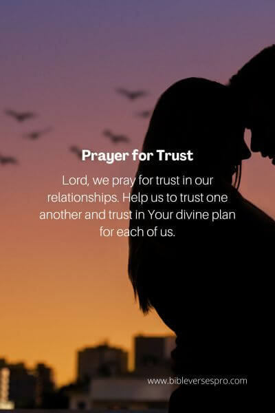 Prayer For Trust