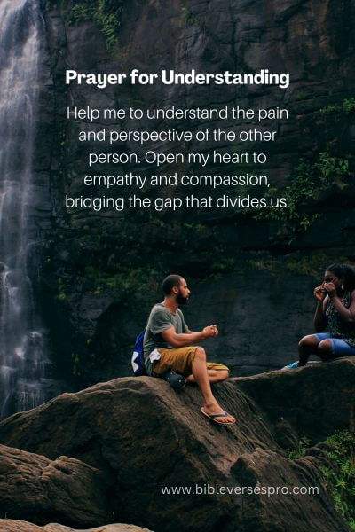 Prayer for Understanding