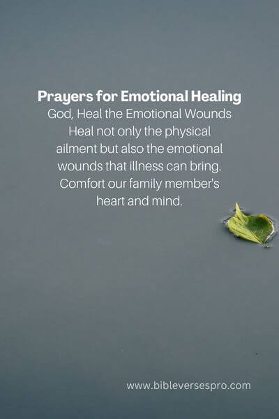 Prayers For Emotional Healing