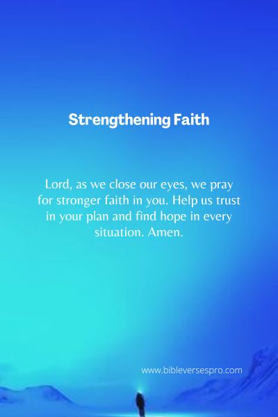 Strengthening Faith