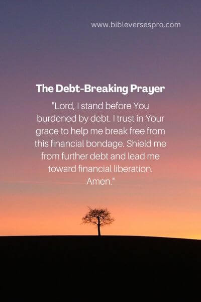 The Debt-Breaking Prayer