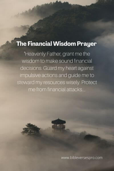 The Financial Wisdom Prayer