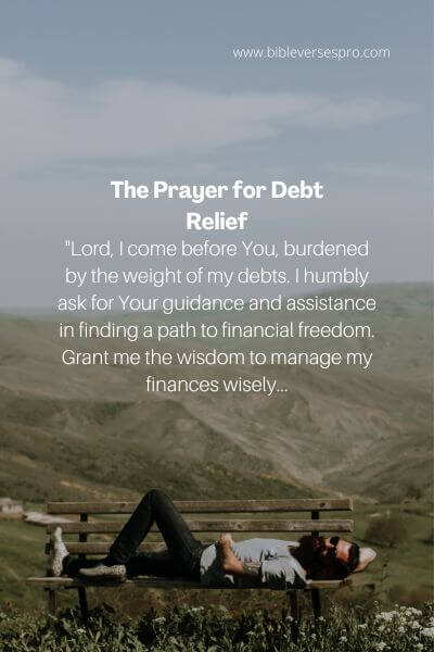 The Prayer for Debt Relief