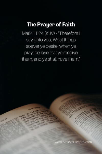The Prayer of Faith