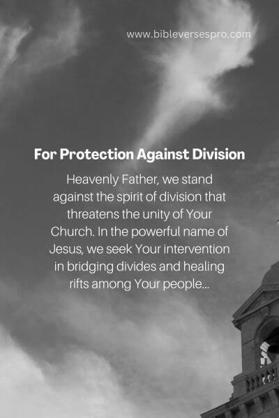 For Protection Against Division