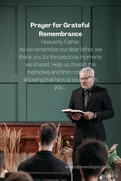 Prayer for Grateful Remembrance