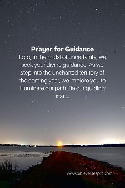 Prayer For Guidance