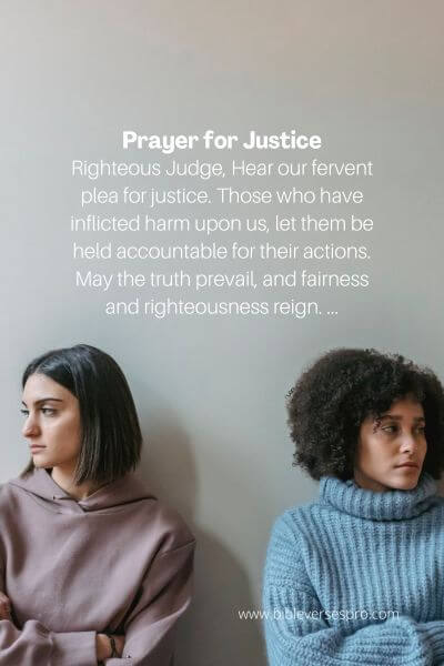 Prayer for Justice