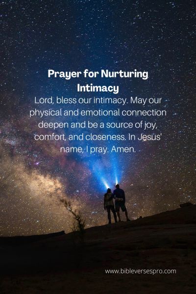 Prayer For Nurturing Intimacy