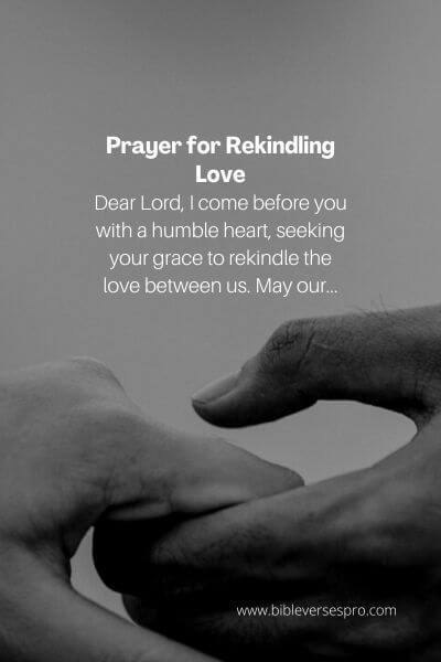 Prayer For Rekindling Love