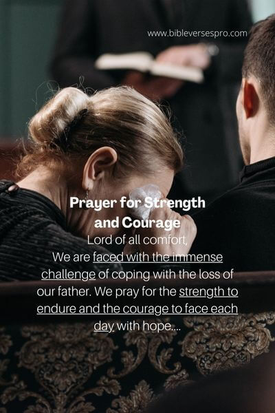 Prayer For Strength And Courage For Strength And Courage
