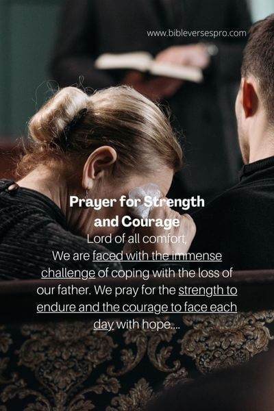 Prayer for Strength and Courage for Strength and Courage
